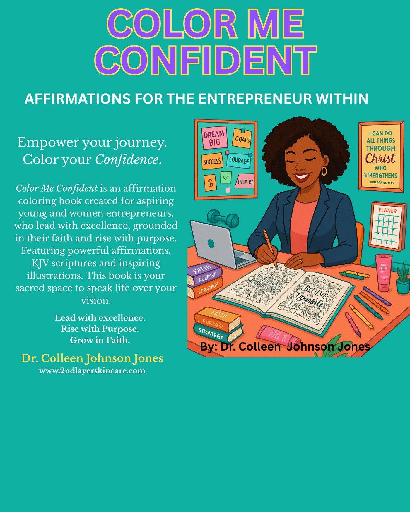 Color Me Confident “Affirmations for the Entrepreneur Within