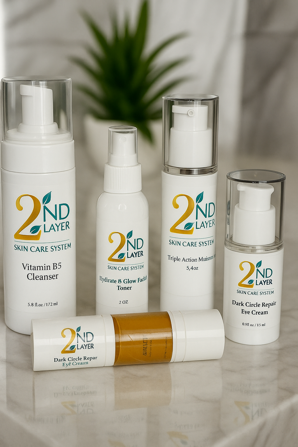 2nd Layer 5 pc Kit w/ Foam Cleanser